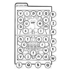 Lehi's Liahona Letters - File Folder Game