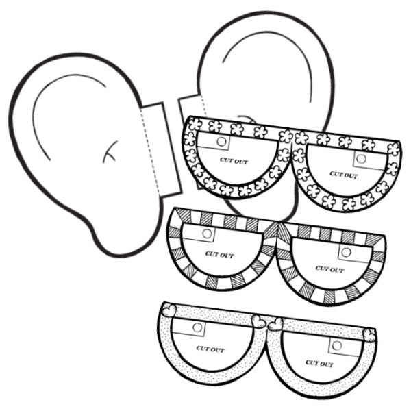 Listening Ears Printable