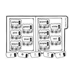 Paint Your Wagon - File Folder Game