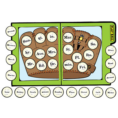 Play Ball - File Folder Game