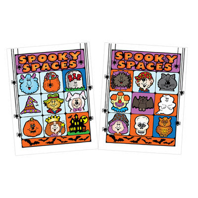 Spooky Spaces! Bingo