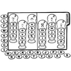 Super Sippers - File Folder Game