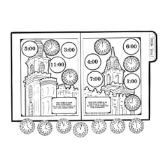 Temple Time! - File Folder Game