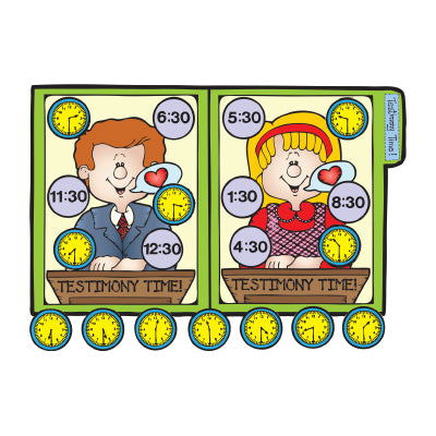 Testimony Time! - File Folder Game