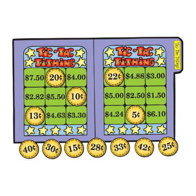 Tic-Tac-Tithing - File Folder Game