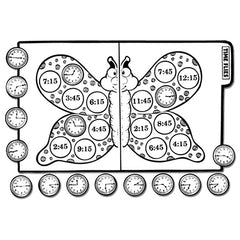 Time Flies - File Folder Game