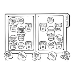 Tithing Treats - File Folder Game