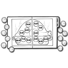 Turkey Time! - File Folder Game