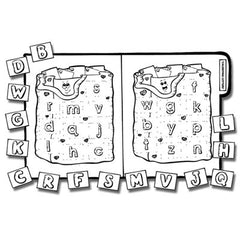 Valentine Letters - File Folder Game