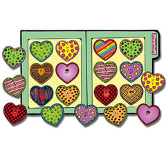 Valentine Mix-N-Match - File Folder Game