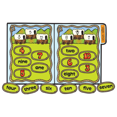 Wagon Words - File Folder Game