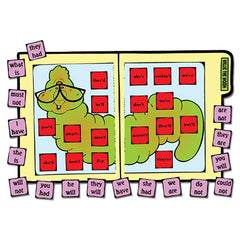 Willie The Worm - File Folder Game