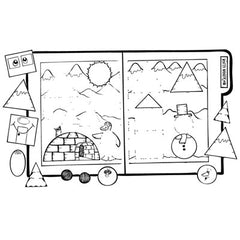 Winter Wonderland - File Folder Game