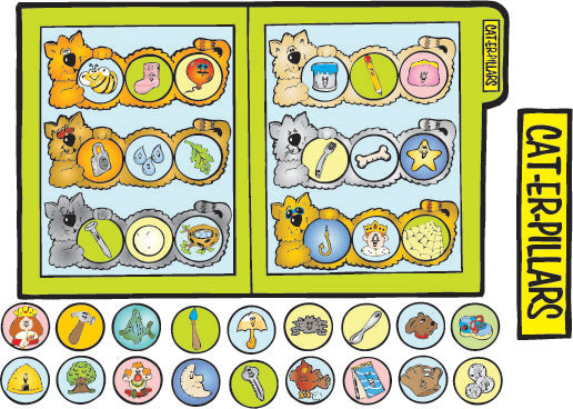 Cat R Piller Cat-er-pillars – Finch Family Games
