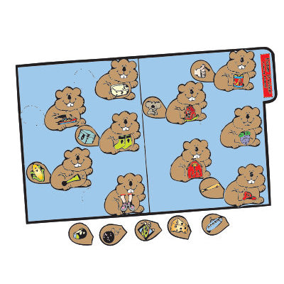 Beaver Buddies - File Folder Game