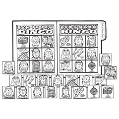 Book of Mormon Bingo - File Folder Game