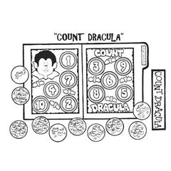 Count Dracula - File Folder Game
