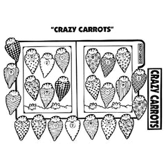 Crazy Carrots - File Folder Game