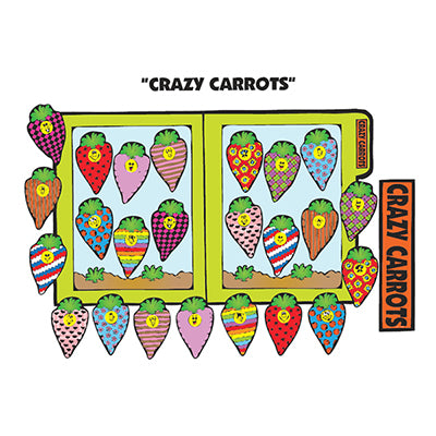 Crazy Carrots - File Folder Game