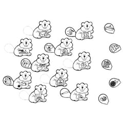 Beaver Buddies - File Folder Game