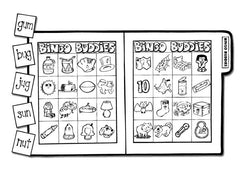 Bingo Buddies - File Folder Game