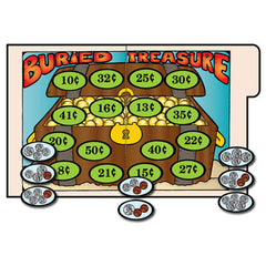Buried Treasure - File Folder Game