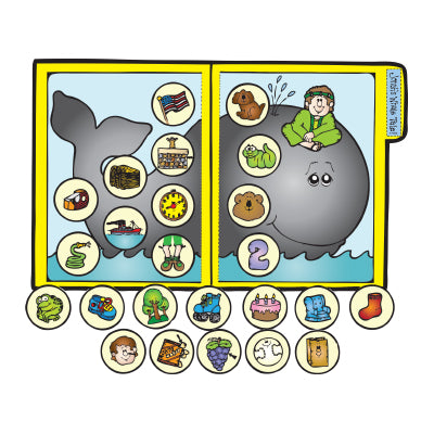 Jonah's Whale Tale - File Folder Game