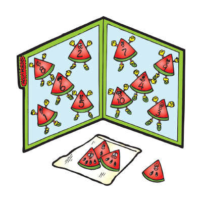 Melon Matchers - File Folder Game