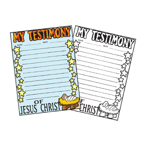 My Testimony of Jesus Christ
