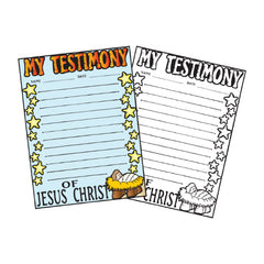 My Testimony of Jesus Christ