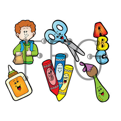 Back to School Clip Art Pack #2